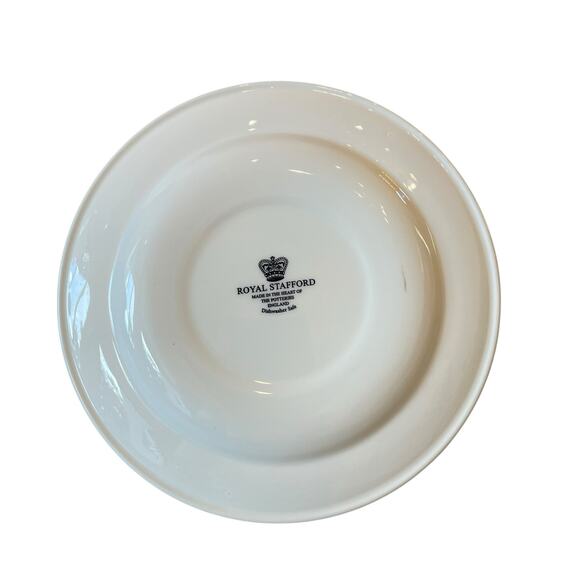 Royal Stafford Halloween Salad Plates 8.5in Porcelain Set of 2 Spooky Boo New - Picture 6 of 15